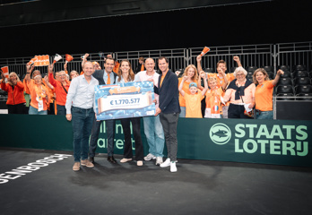 Uitreiking cheque NLO 2026