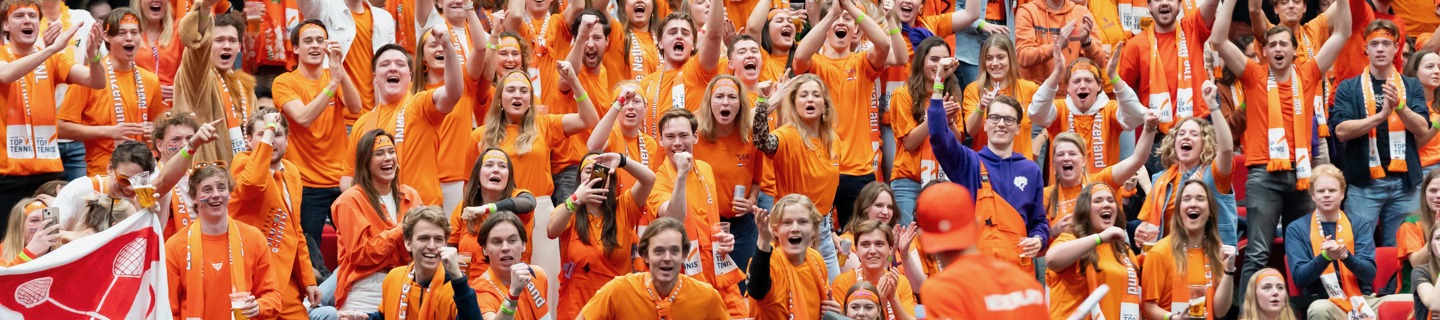 Davis Cup Griekspoor met fans