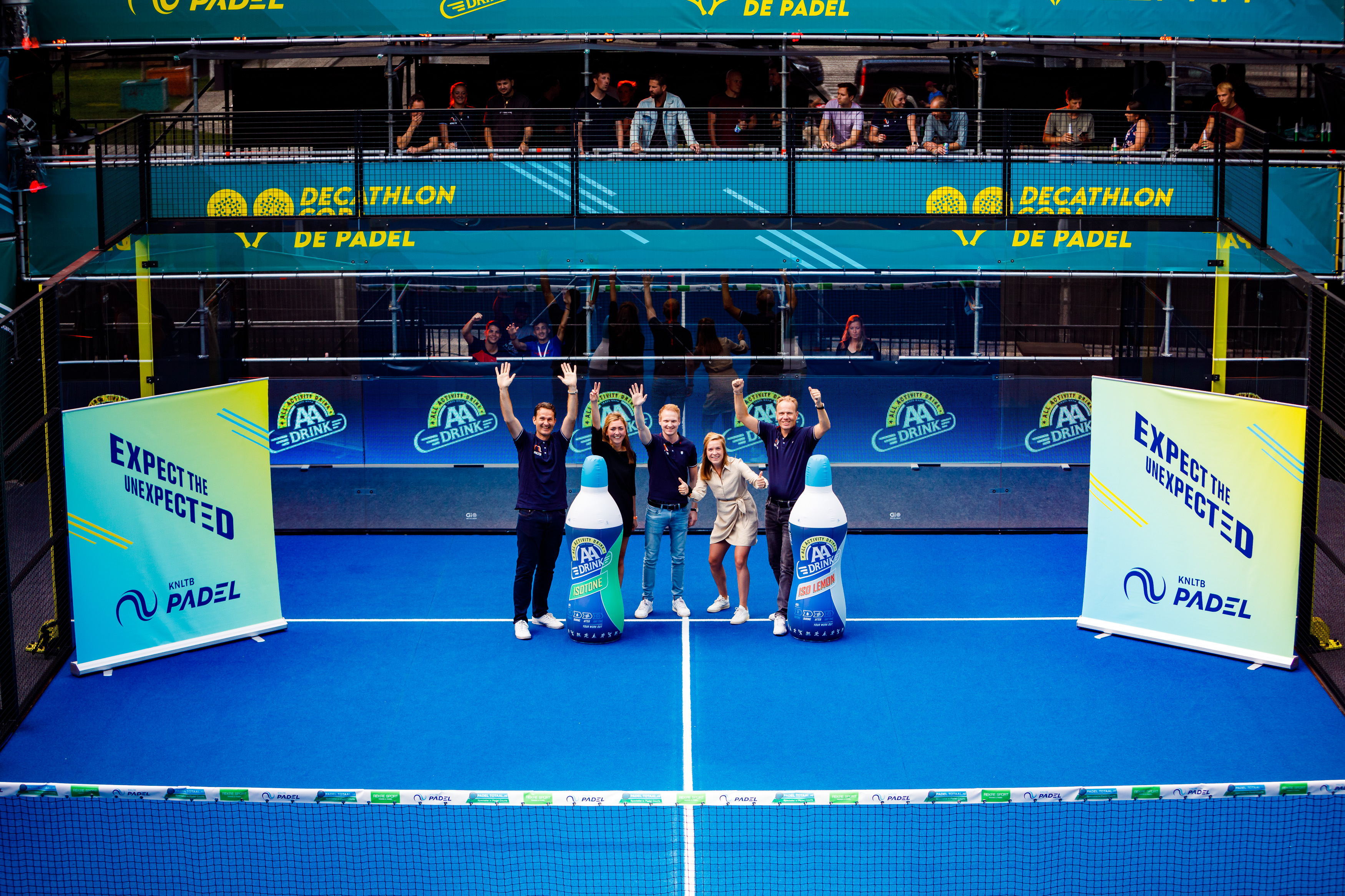 AA Drink founding partner van KNLTB Padel