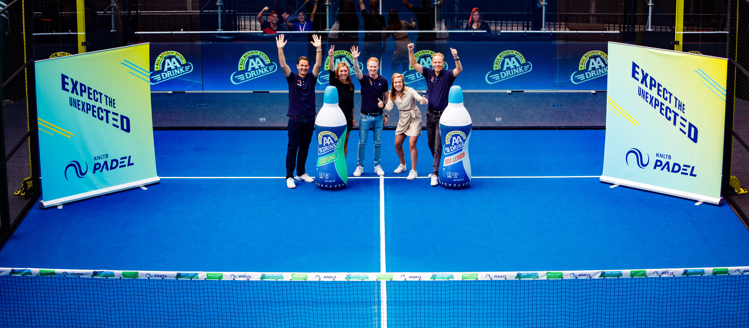 AA Drink founding partner van KNLTB Padel