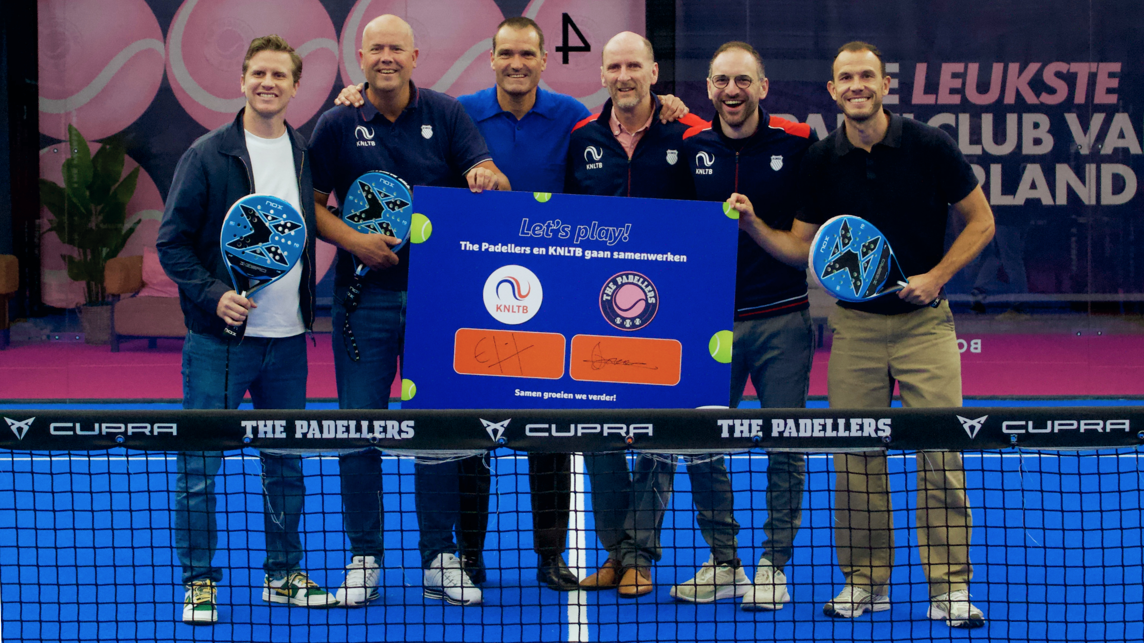 KNLTB The Padellers samenwerking