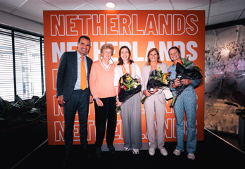 Zes voormalig toptennissters zijn benoemd tot Tulpdraagster.