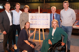 Jubileum postzegel iconen