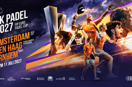 EK Padel 2027 Speelsteden Amsterdam Den Haag Arnhem