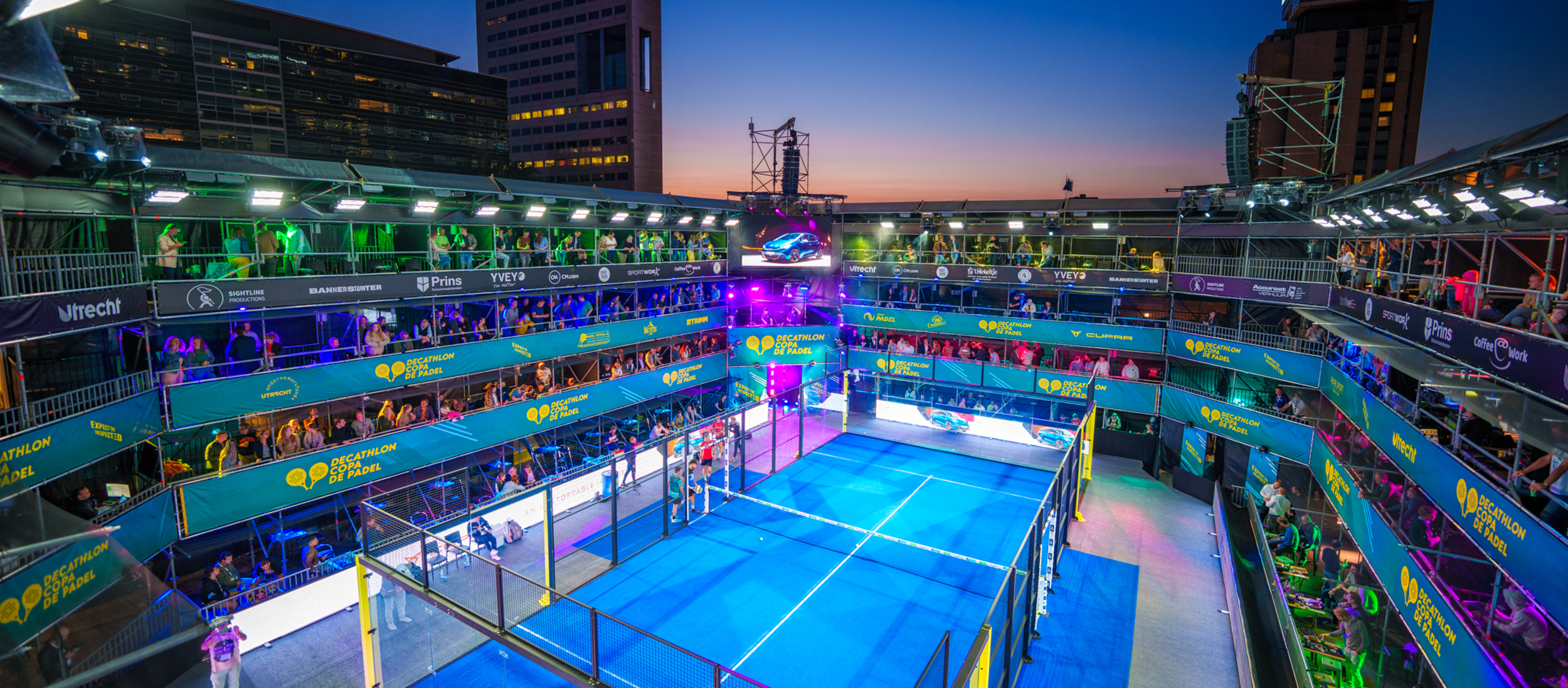 Copa di Padel stadionfoto rechtsboven