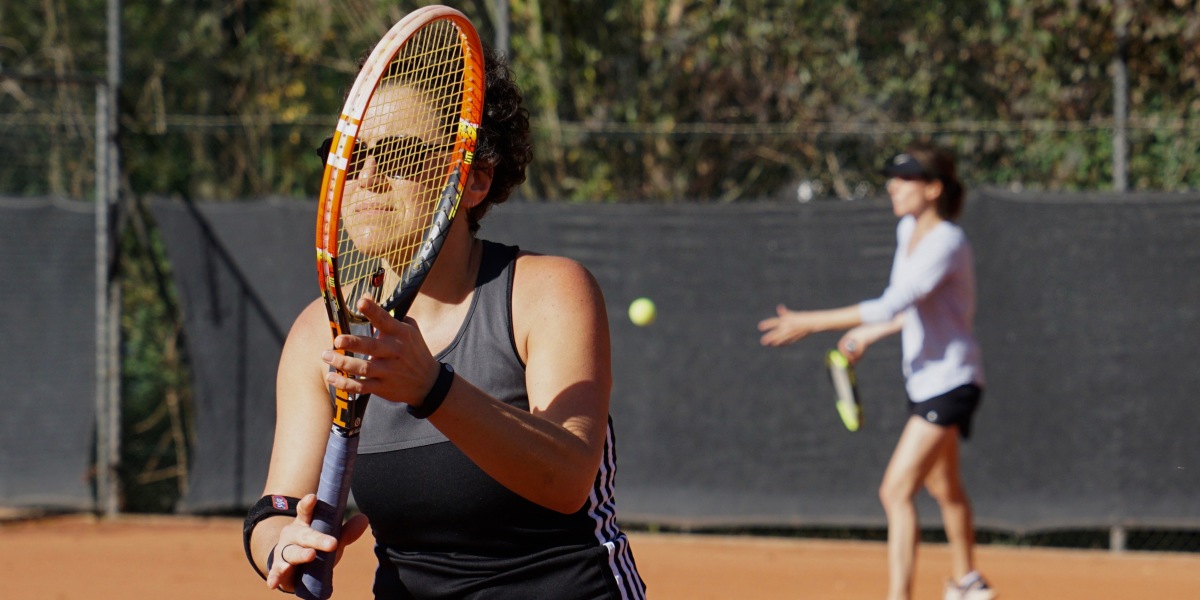 Damesdubbel service startklaar