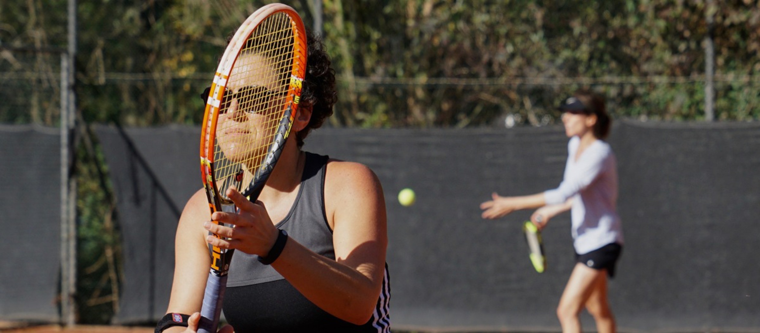 Damesdubbel service startklaar