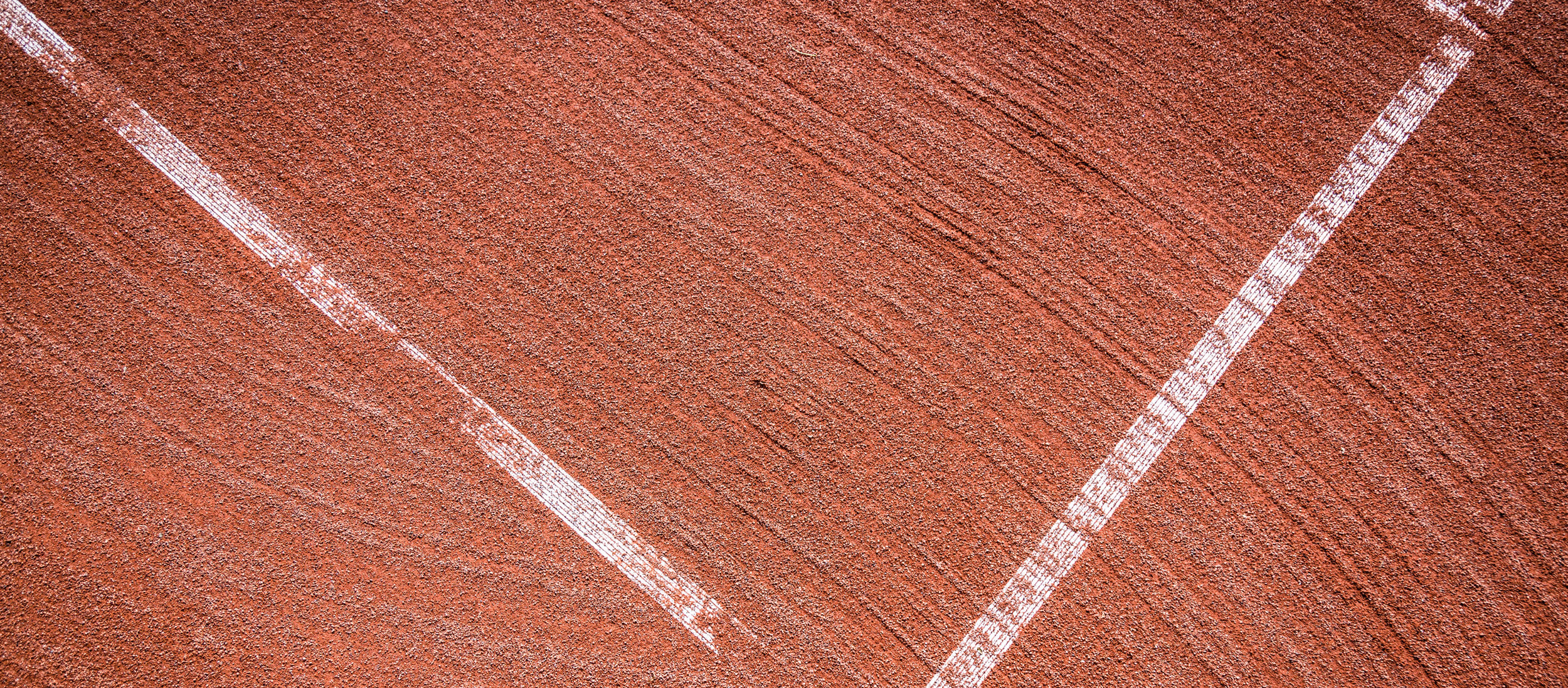 Gravel lijnen geveegd