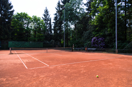 Tennisbaan gravel