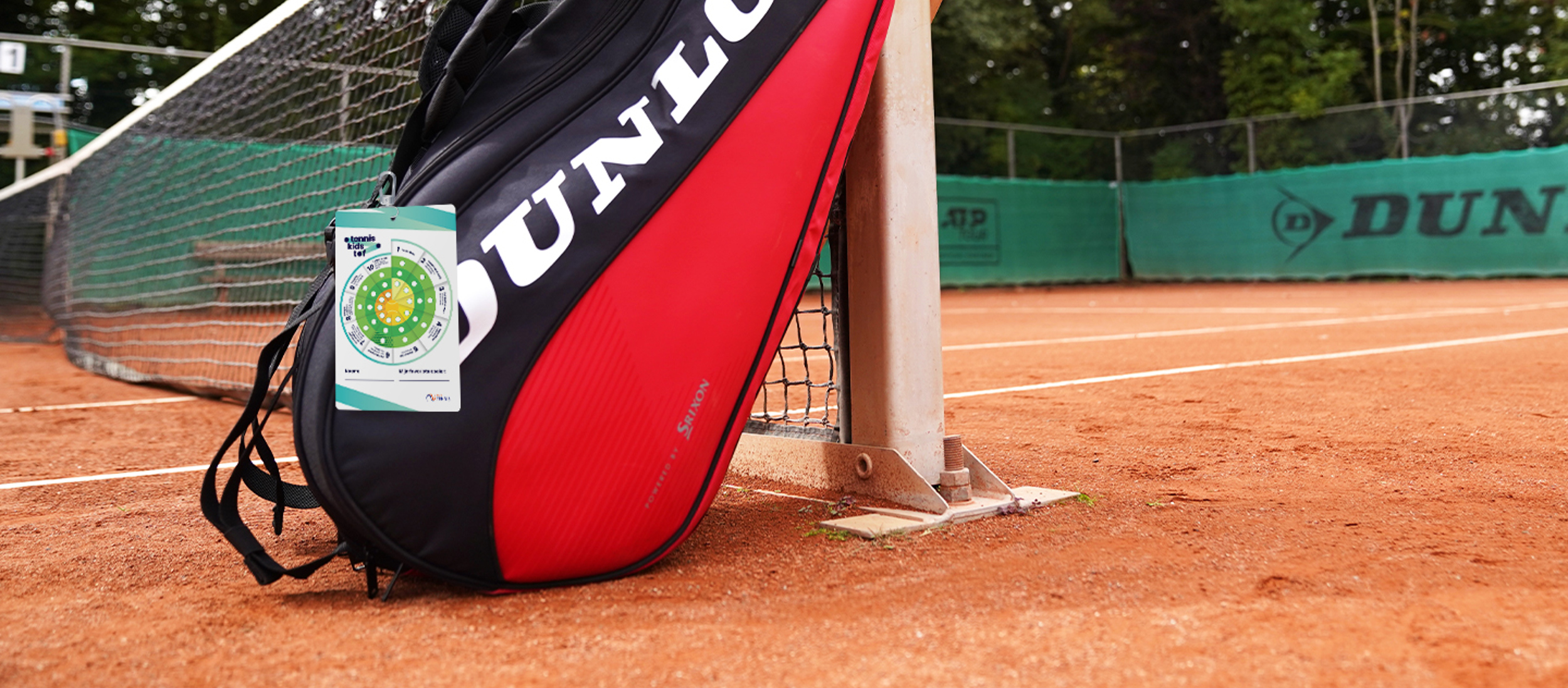 KNLTB Tenniskids TOF kaart aan tas