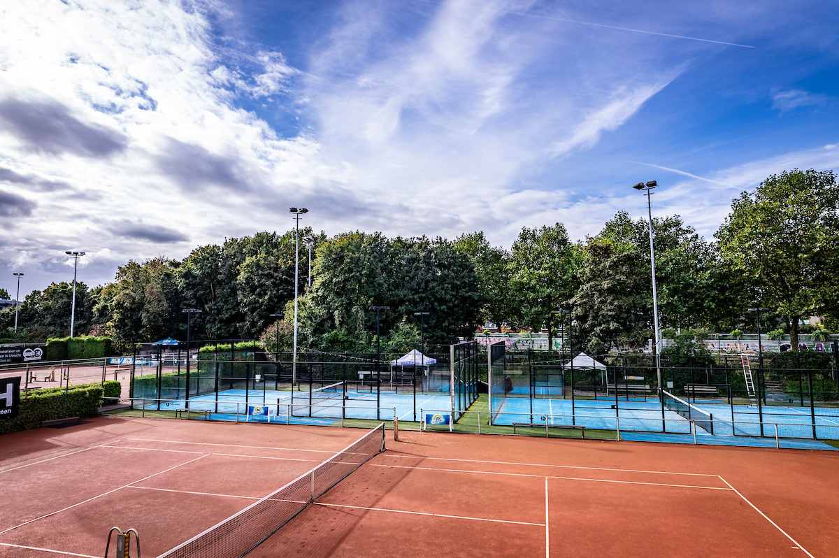 Houten Tennis Padel Ruimte