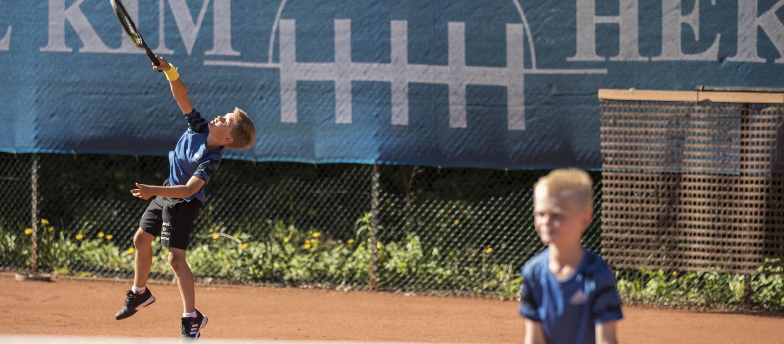 tenniskids groen dubbel