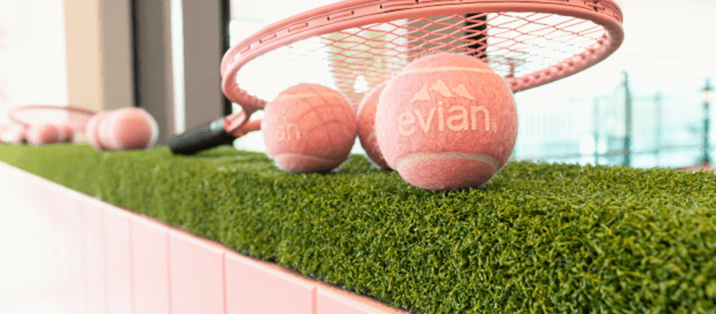 Evian Official Water Supplier